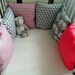 Polštářkový mantinel pro holčičku