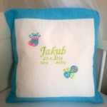 Polštářek k narození miminka