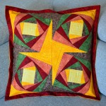 Polštář v podzimních barvách