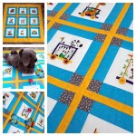 Hrací deka Jede jede mašinka