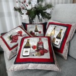 Pro milovníky vína Tematický povlak na polštářek