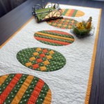 Velikonoční patchworkový ubrus