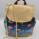 Koženkový baťůžek